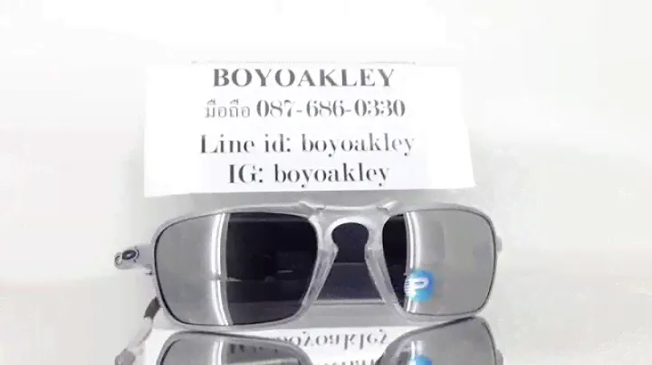 oo6020-05 Oakley Badman Frame X Ti Lens chrome iridium polarized