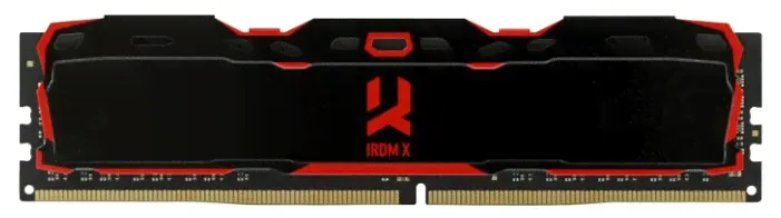 Память DDR4 8Gb 3200MHz Goodram Iridium Black с радиатором IR-X3200D464L16S/8G