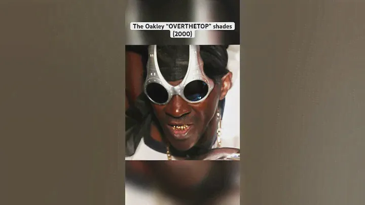 The Oakley “OVERTHETOP” shades (2000) #oakley #oakleysunglasses #2000s