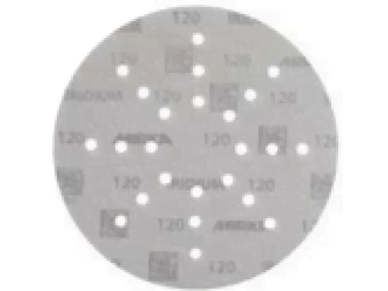 Шлифовальные круги Mirka Iridium Ø 225 мм P240 (121 отверстие)
