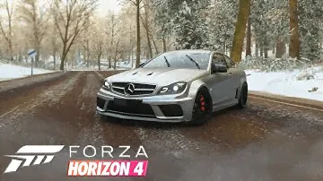 Mercedes C63 AMG.  Forza Horizon 4