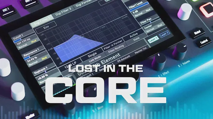 Space Exploration with Waldorf Iridium ♡ Core Synthesiser
