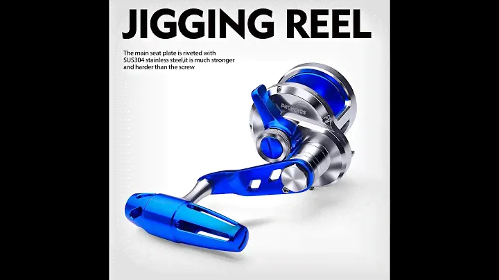 Proberos Jigging Reel 9+1BB 40LB Drag Fishing Reels - PJG300-400